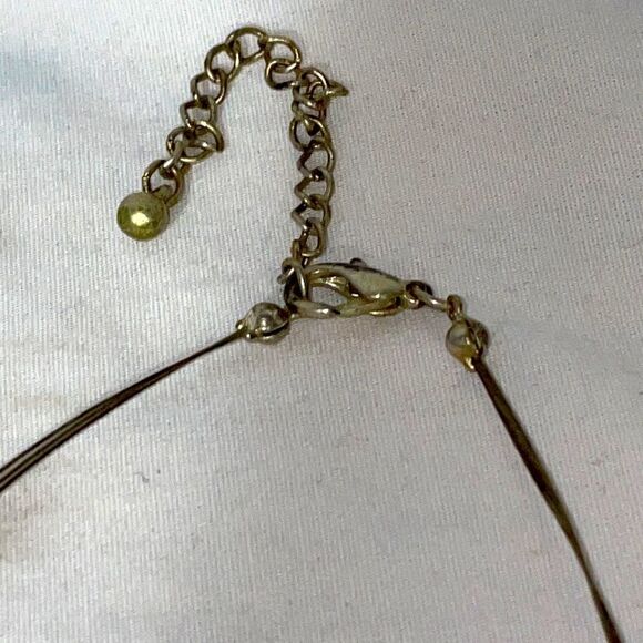 Beautiful beaded wire necklace - Picture 7 of 7